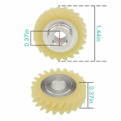 2X Stand Mixer Worm Gear for KitchenAid models KSM150 KSM160 Part W10112253 Sparesbarn