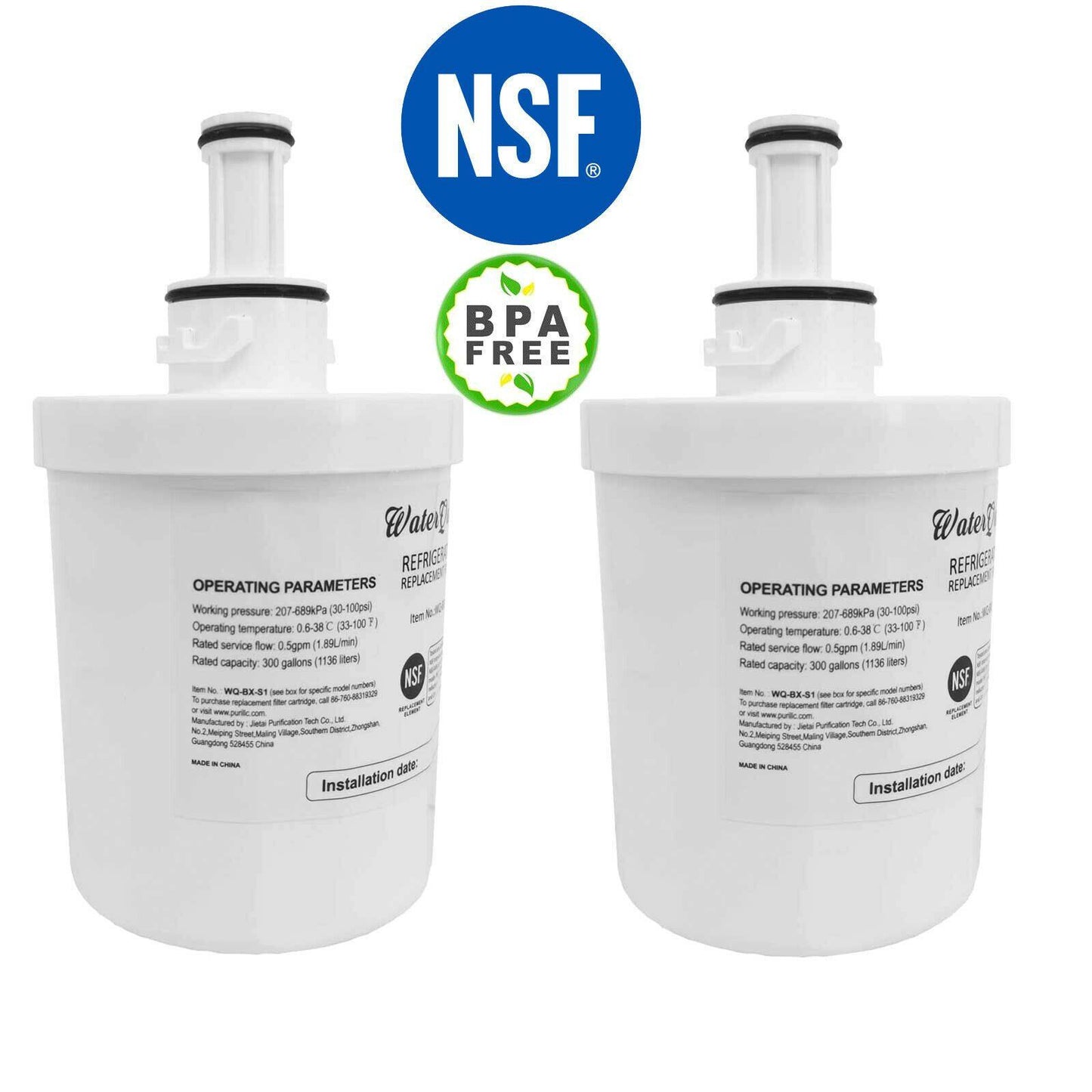 2X Refridgerator Water Filter For Samsung Aqua-Pure Plus DA29-00003G DA29-00003F Sparesbarn