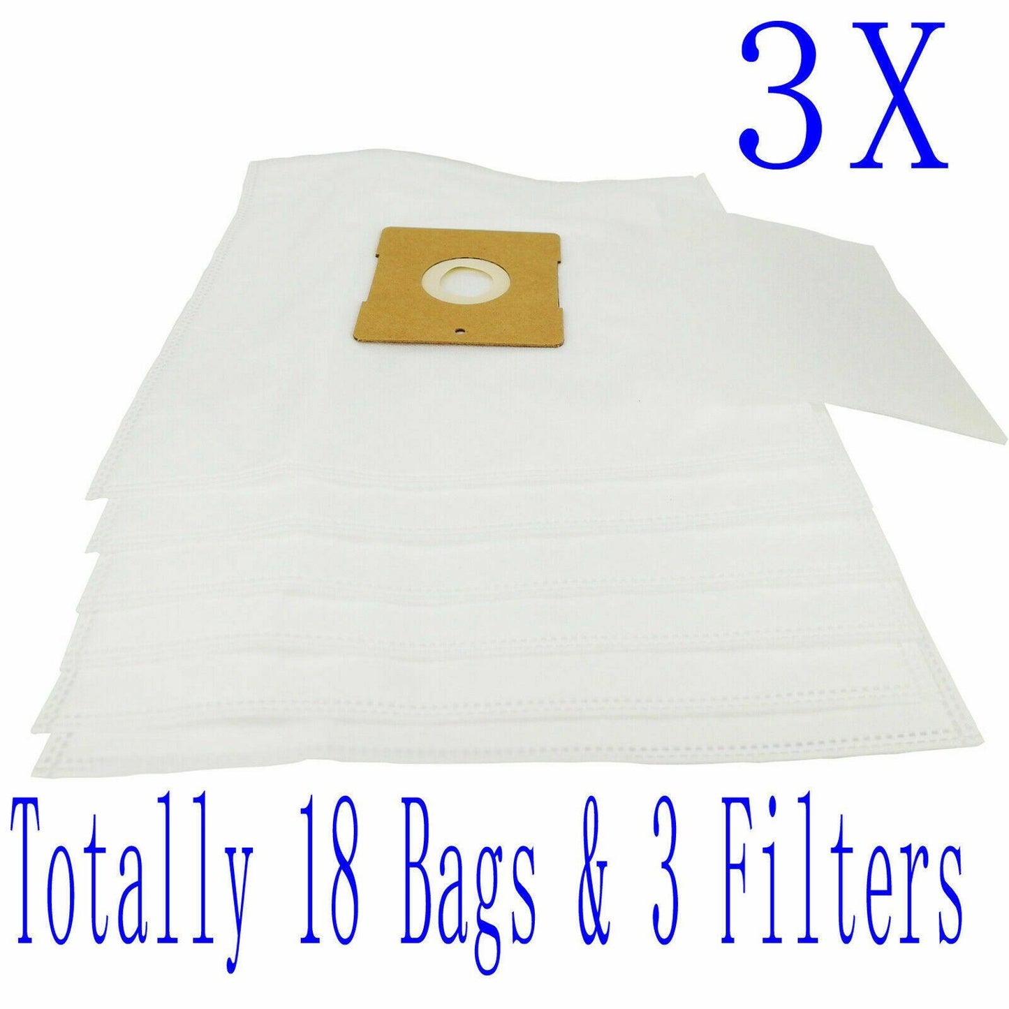 18 Vacuum Dust Bags & 3 Filters For Volta Ultima Pet Puls U6011 U5010 7 Series Sparesbarn