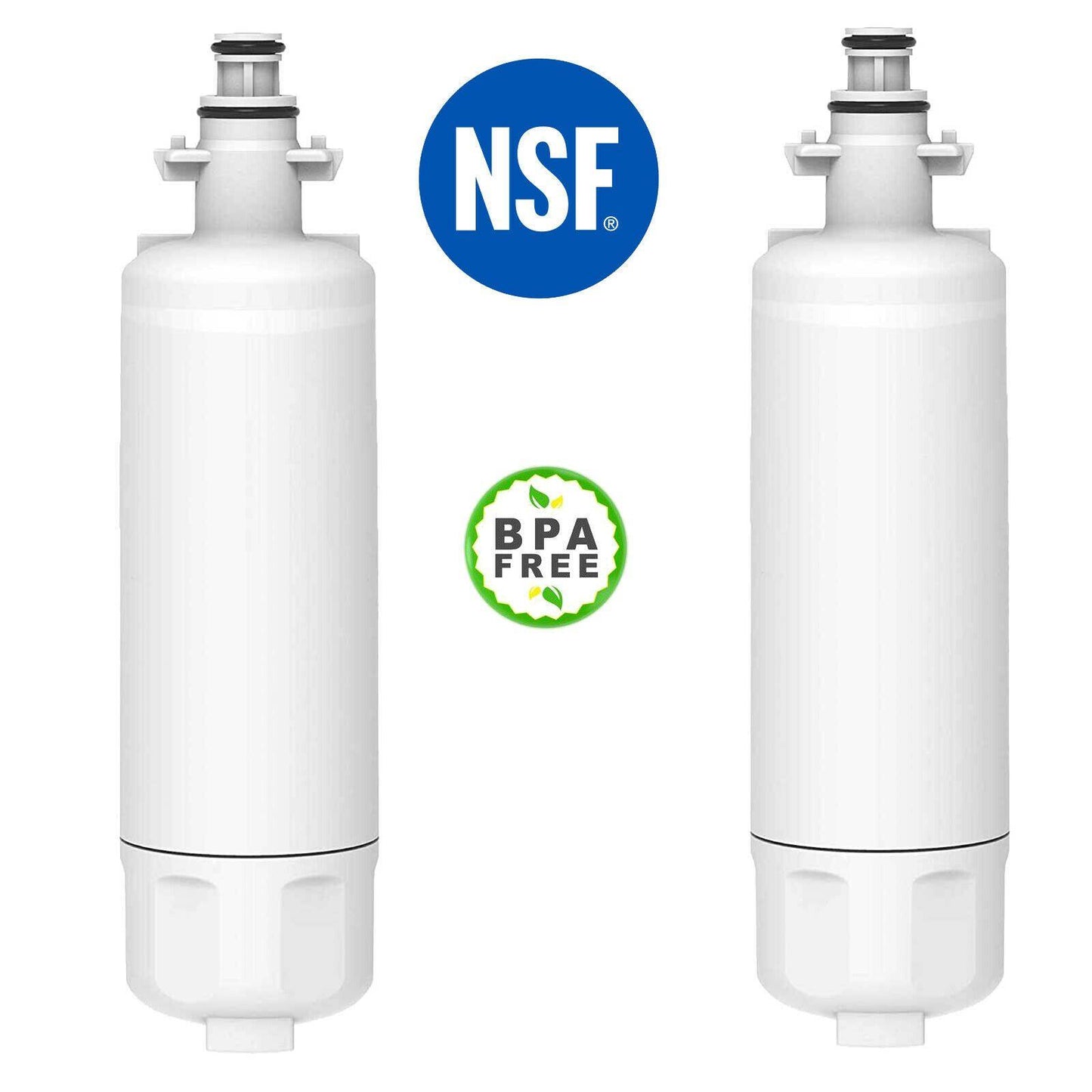 2x Refrigerator Water Filter For LG GR-D730SL GR-D907SL GR-J318LSJV GR-L218ASL Sparesbarn