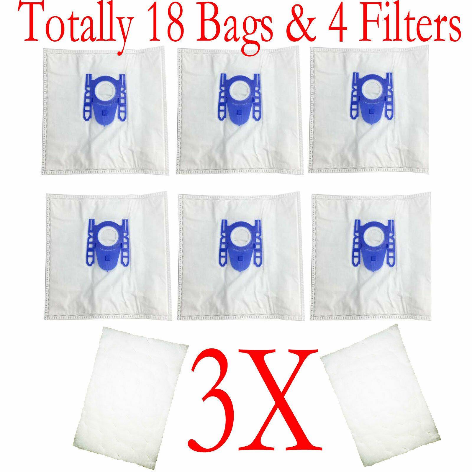 18 Vacuum Dust Bags & 6 Filters For Siemens Bosch GL30 GL40 GL50 BSG7 Series Sparesbarn