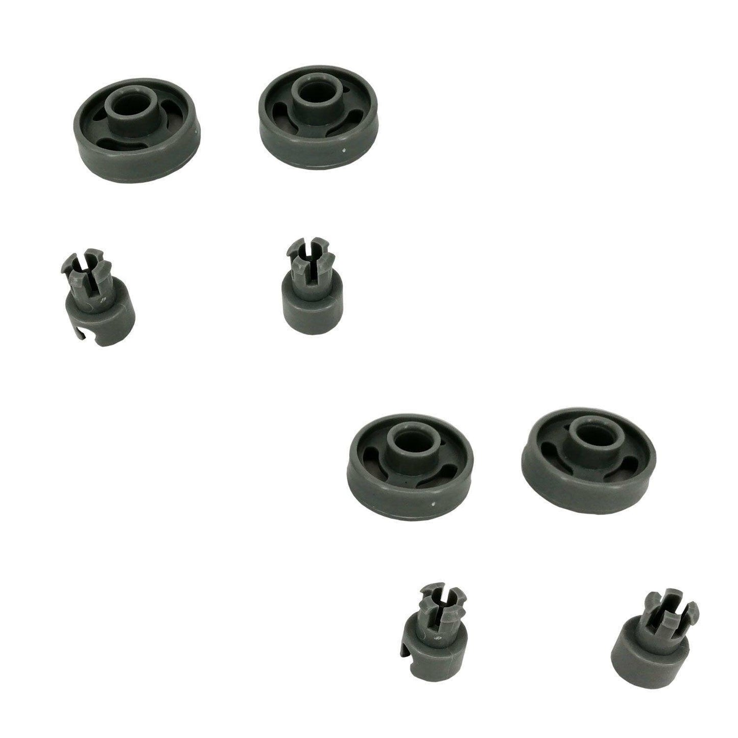 4X Diswasher Lower Bottom Basket Wheel For Technika Bellissimo TDX8SS TDX6SS-3 Sparesbarn