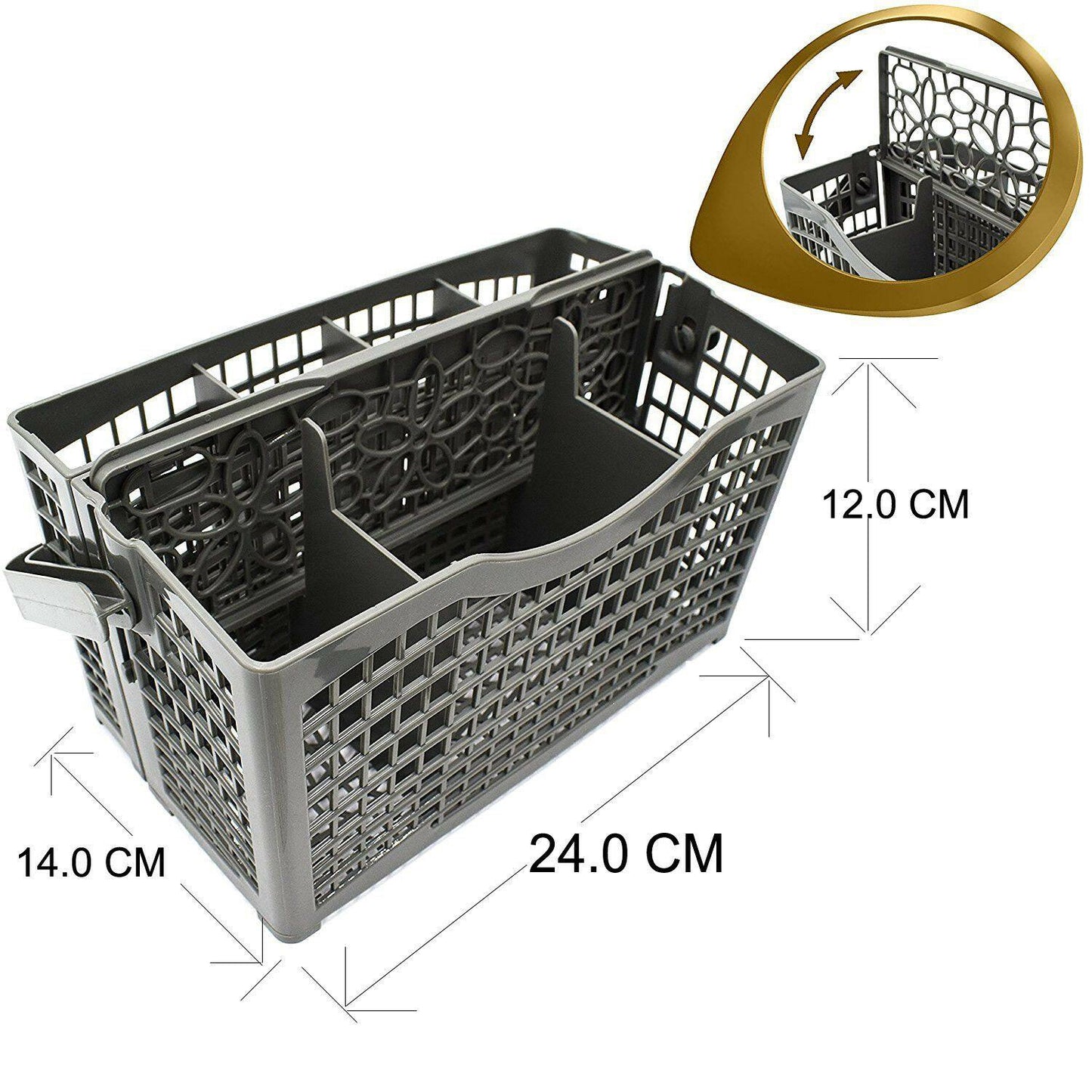 Dishwasher Cutlery Basket For Delonghi LG Samsung Bosch Domain Kleenmaid Sparesbarn