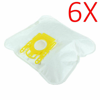 6X Vacuum Cleaner Dust Fabric Bags For Karcher VC 6100/VC 6200/VC 6300 69043290 Sparesbarn