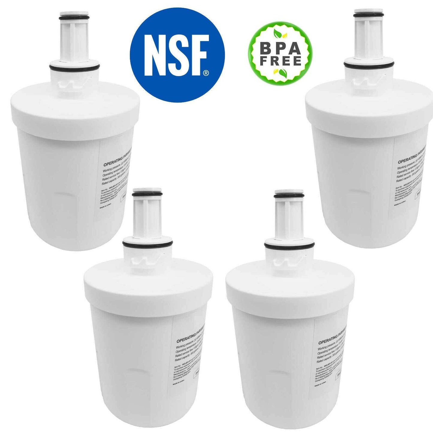 4X Refridgerator Water Filter For Samsung DA29-00003G SGF-DSB30 Sparesbarn