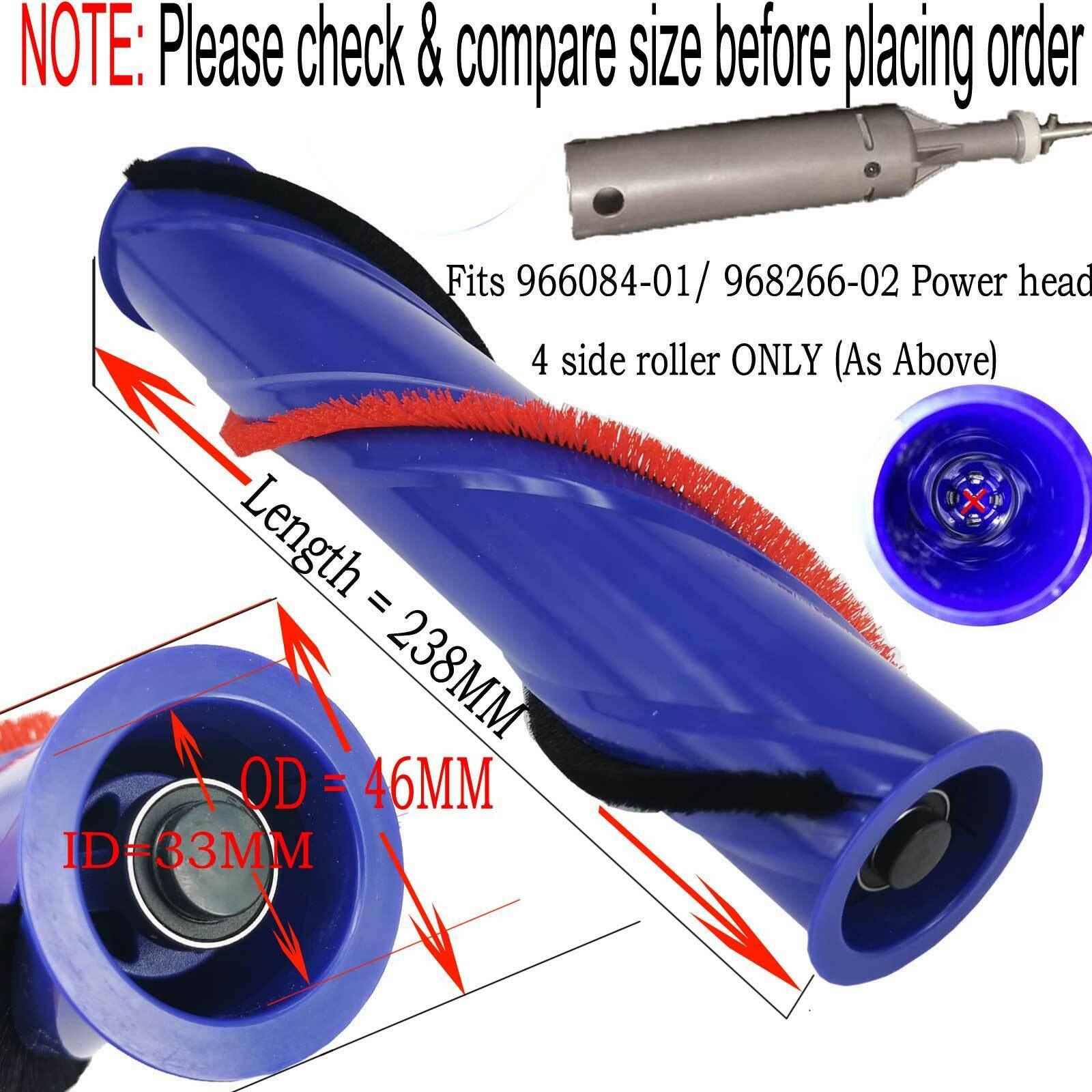 Brush Bar Roller Replacement For Dyson V7 Absolute Animal Motorhead 966084-01 Sparesbarn