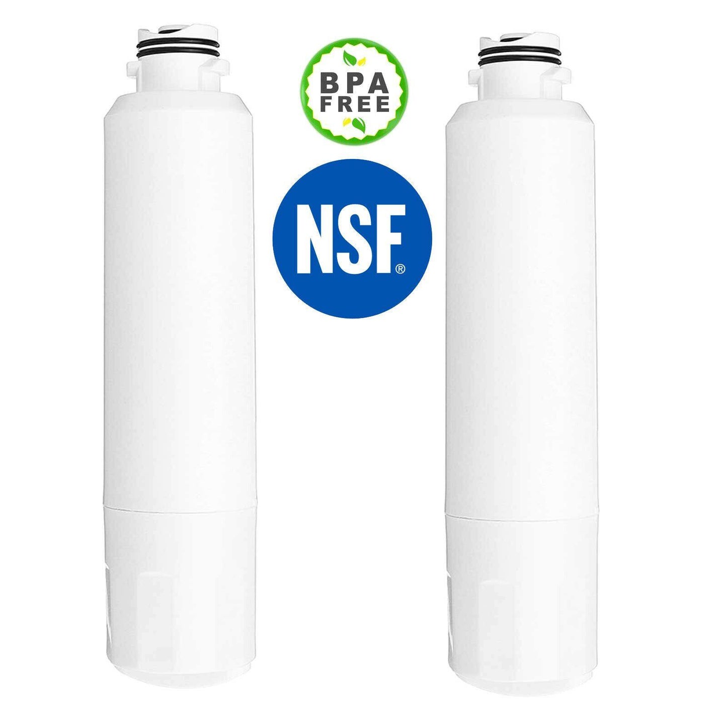 2X Fridge Water Filter for Samsung RS261MDWP SRS588DLS SRF801GDLS1 SRF731GDLS1 Sparesbarn