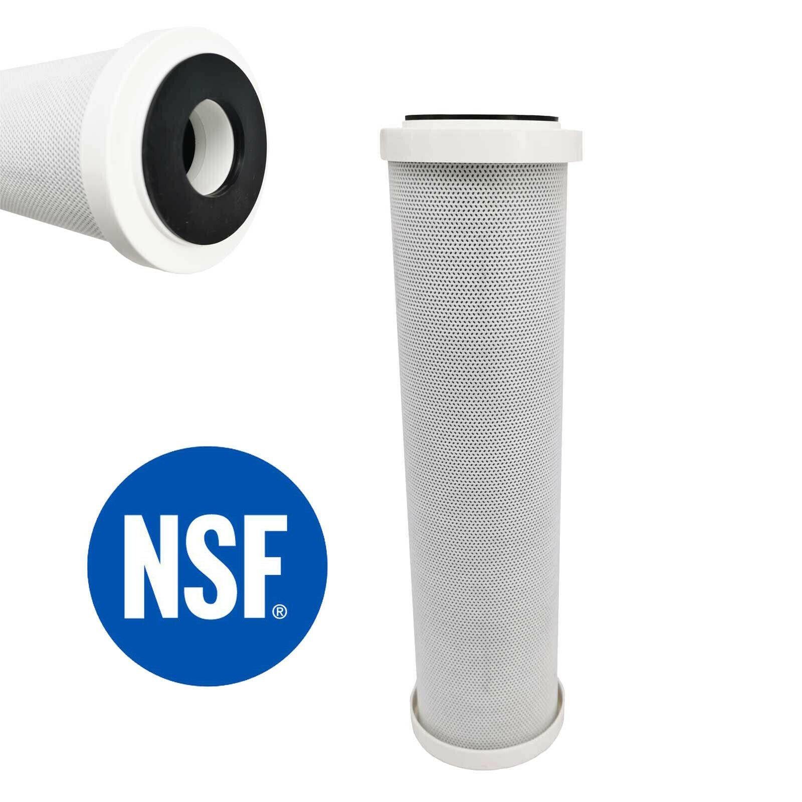 2 X 0.5 Micron Water Filter Cartridges 10"X2.5" For Rust Particles Turbidity Sparesbarn