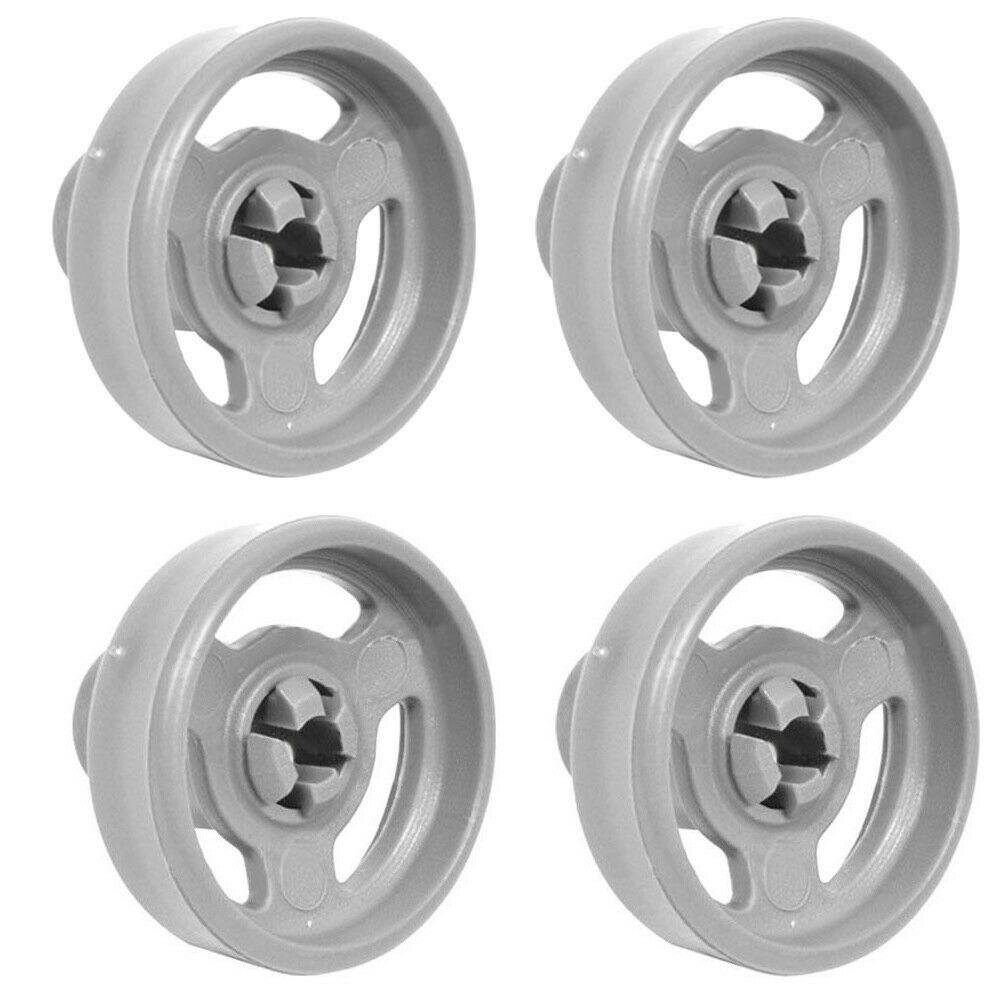 4 X Dishwasher Lower Basket Wheel For Haier DW12-TFE3 DW12-TFE3BL-F DW12-TFE3S Sparesbarn