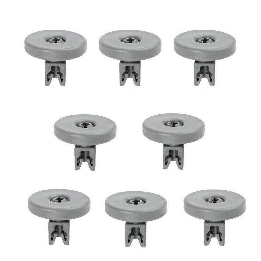 8X Dishwasher Lower Basket Rack Wheels for AEG F88015VI F88025VIM F44080IM Sparesbarn