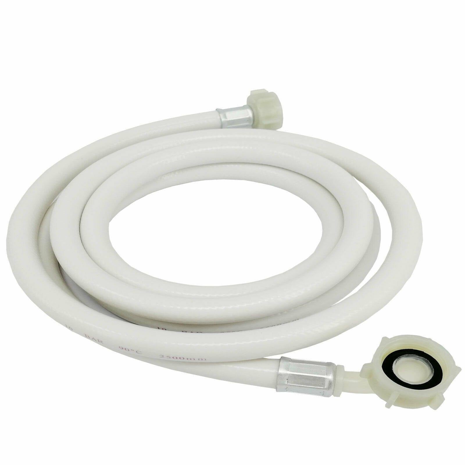 Washing Machine Hot / Cold Water Inlet Hose 2.5M For Fisher & Paykel Samsung Sparesbarn