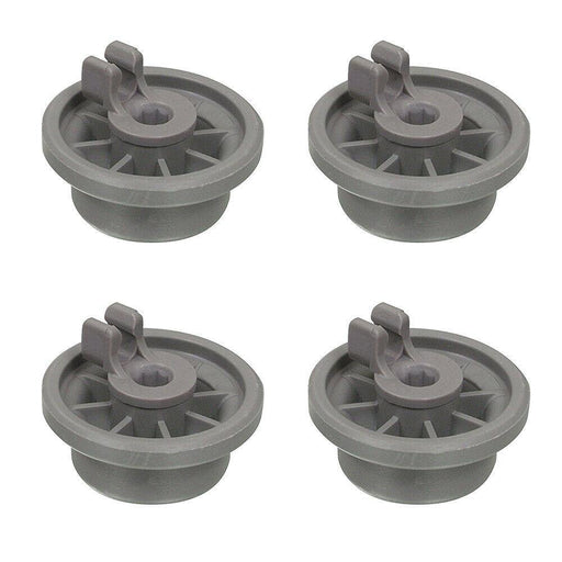 4 x Dishwasher Lower Bottom Basket Wheel For Bosch 00165314 165314 DWB900BO SGU Sparesbarn