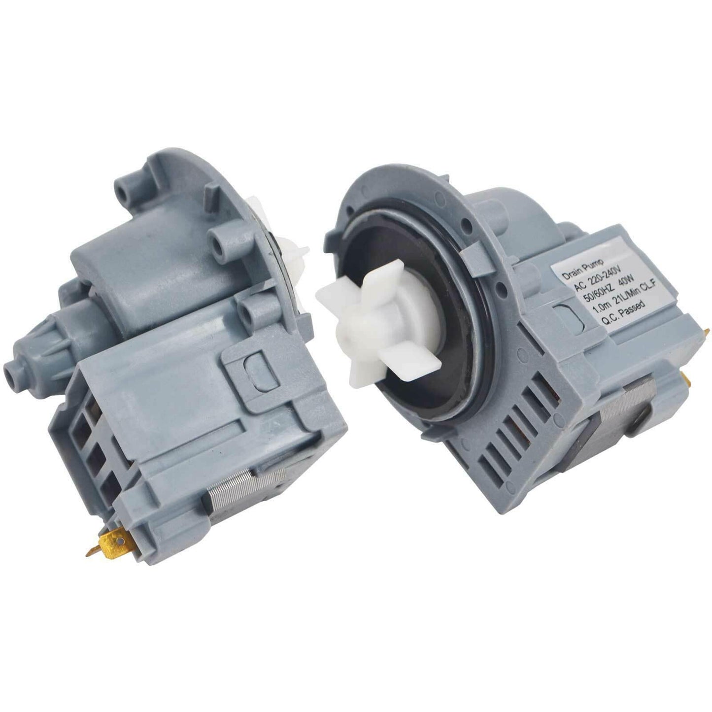 2x Washing Machine Drain Pump For LG Front Loader WD1410SBW WD1411SBW Sparesbarn