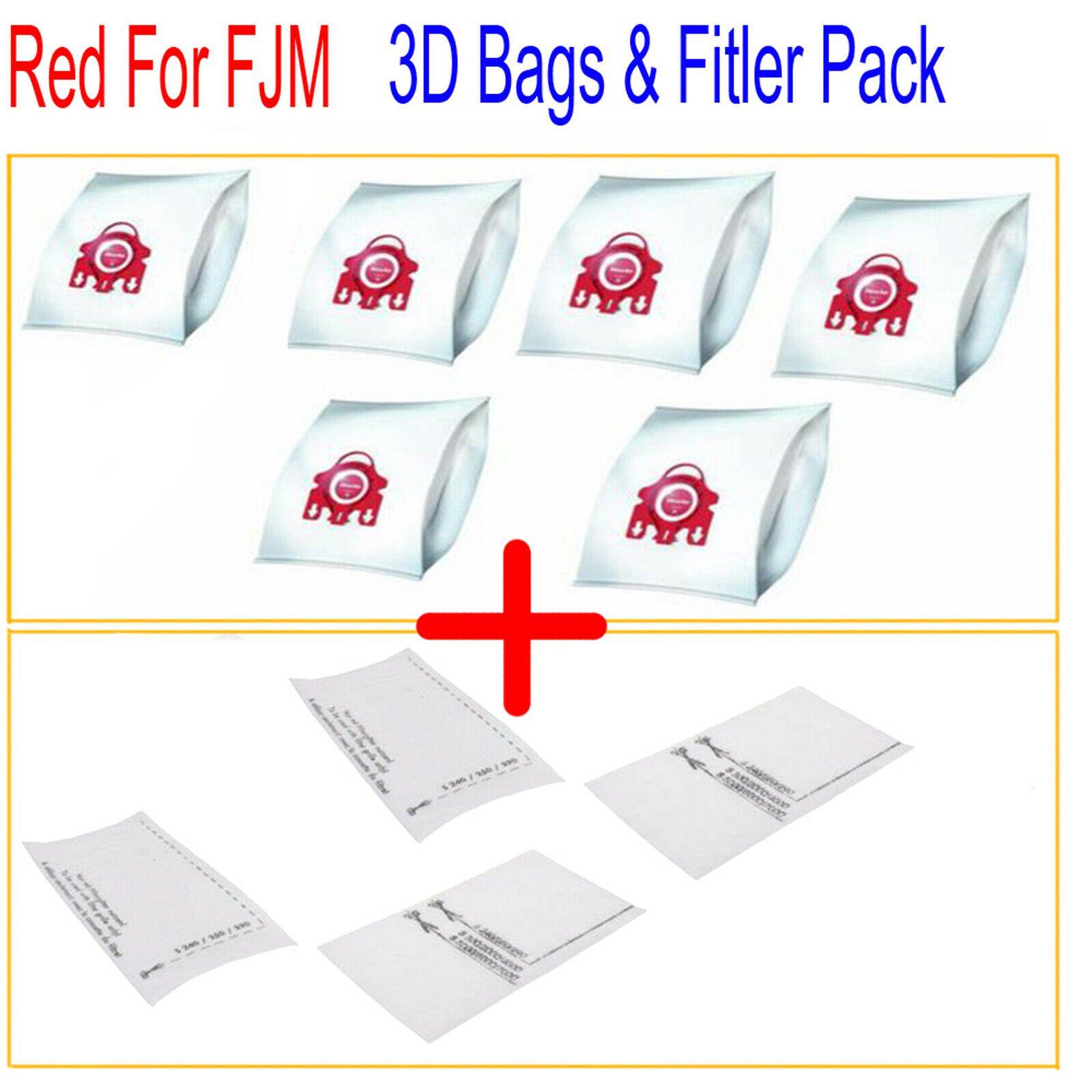 6X Vacuum Cleaner Bag + 4 Filter For Miele Tango Topaz Plus Solution Hepa SAMBA Sparesbarn