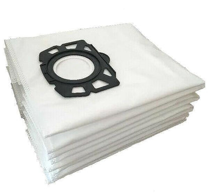 6X Fleece Filter Bag For Karcher Wet & Dry WD5.2 WD5.200ME WD5500M Vacuum Sparesbarn