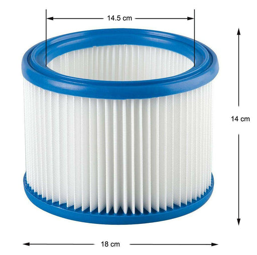 Cartridge Filter P-70219 For WAP EURO 45522 Attix 550-2M 590-21 550-01 550-11 Sparesbarn