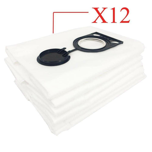 12 x Vacuum Filter Bags For Berner BWDVC Top PERM M BG IS AR-1225 Sparesbarn