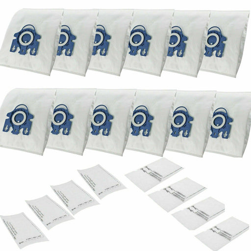 12 Vacuum Cleaner Bags 8 Filters For Miele S5780 S5781 S5980 S6730 S6710 S6760 Sparesbarn