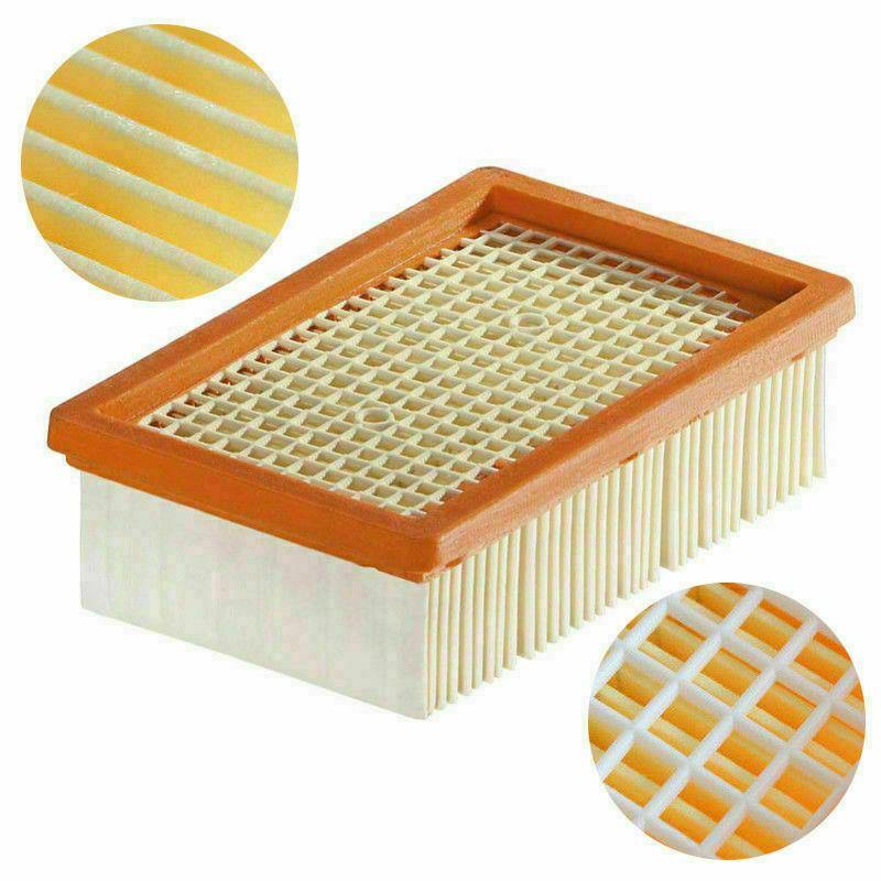 Flat Fold Pleated Filter For Karcher Mv4 Mv5 Mv6 Wd6 2.863-005.0 Sparesbarn