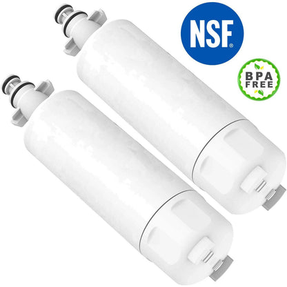 2x Refrigerator Water Filter For LG GR-D730SL GR-D907SL GR-J318LSJV GR-L218ASL Sparesbarn