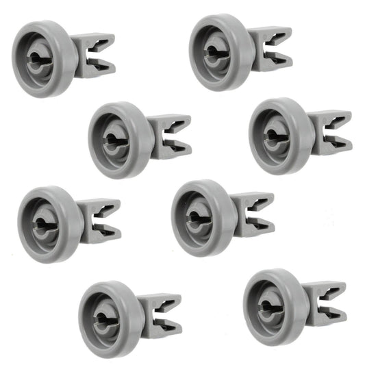 8X Dishwasher Top Basket Wheels For ZANUSSI ZDT6053 Upper Roller Sparesbarn