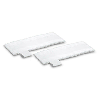 2X Terry Cloths Floor Pads Set For Karcher SC1 SC2 SC3 SC4 SC5 Steam Cleaner Mop Sparesbarn